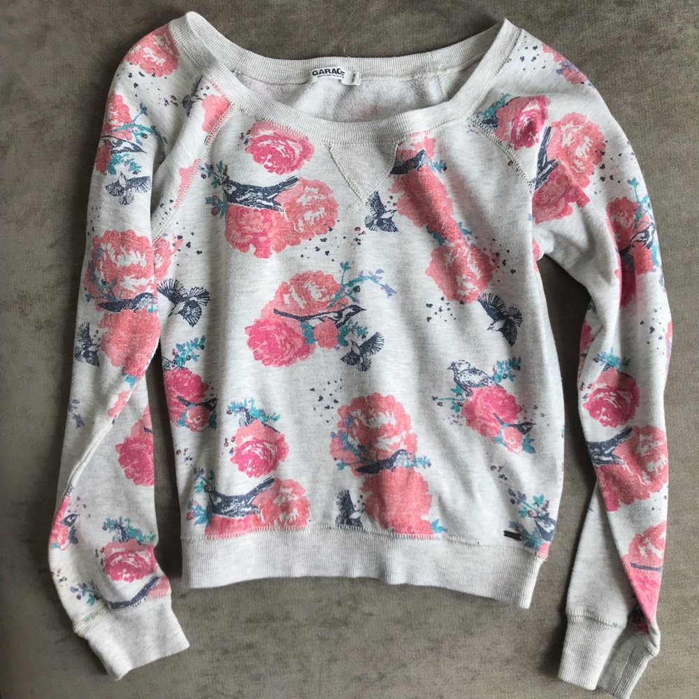 Floral Crew Neck